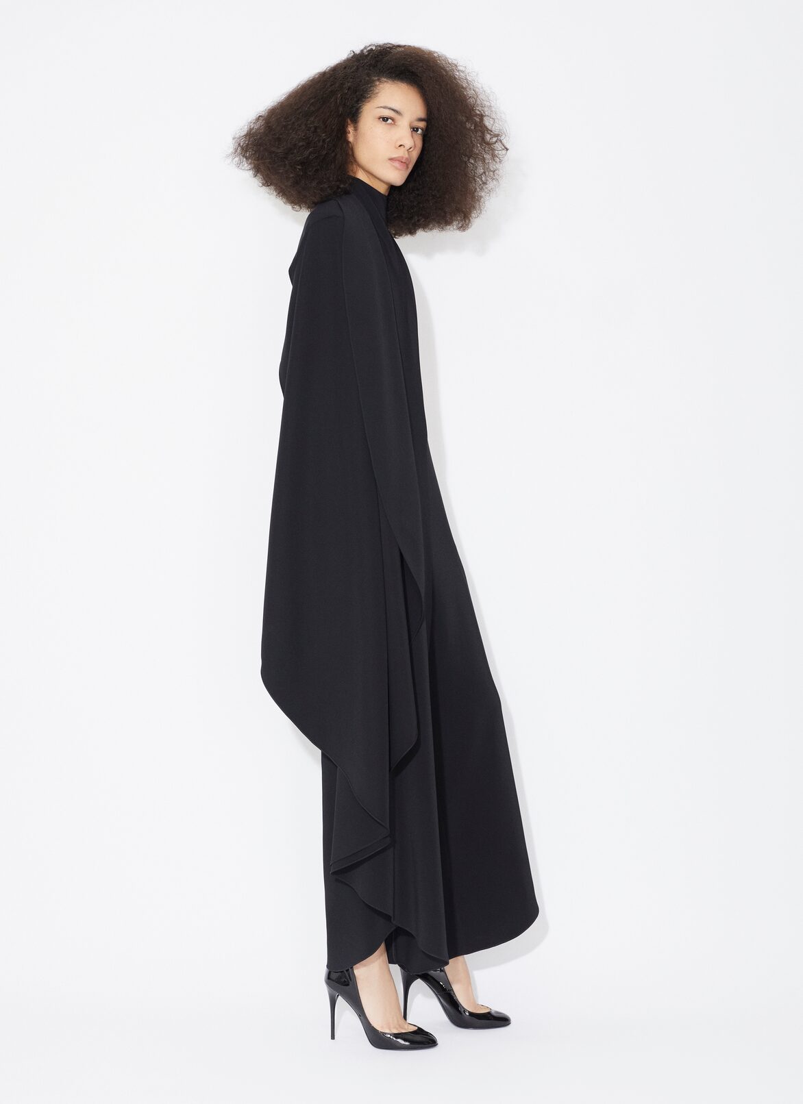 BACKLESS JUMPSUIT ALAÏA BLACK BACKLESS JUMPSUIT